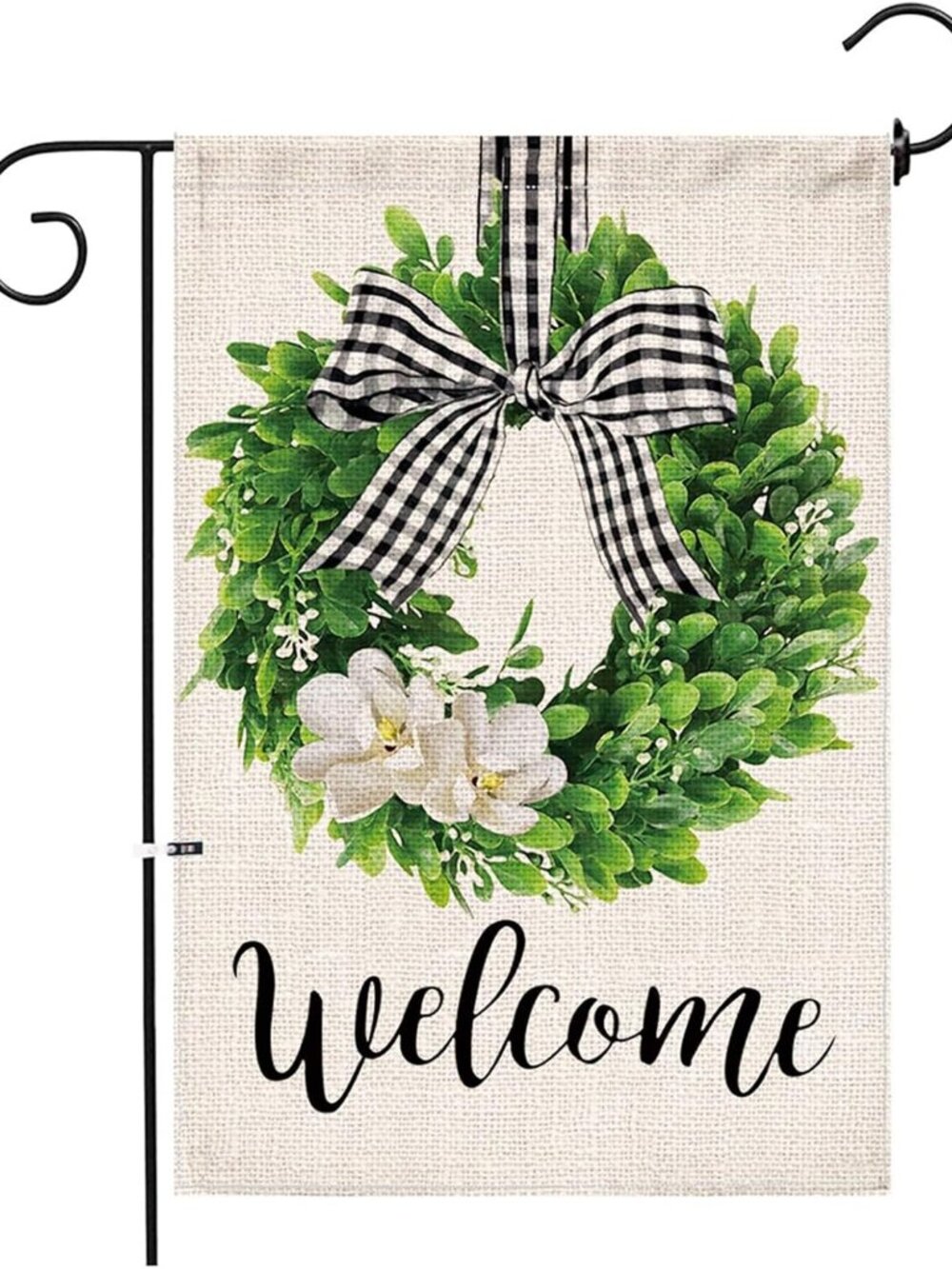 Summer Welcome Garden House Flag 12x18 Inch
